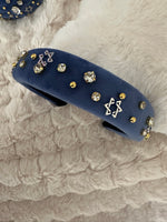 Load image into Gallery viewer, Rounded Star of David Headband
