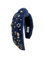Load image into Gallery viewer, Knotted Star of David Headband
