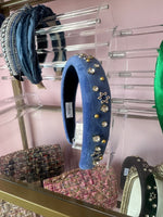 Load image into Gallery viewer, Rounded Star of David Headband
