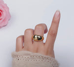 Load image into Gallery viewer, 14K Gold Dome Ring
