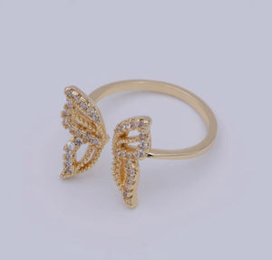 Gold Filled Butterfly ring 🦋